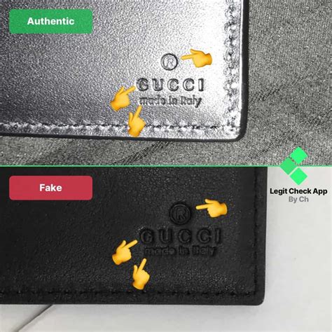 how to spot a fake gucci womens wallet|Gucci wallet clearance.